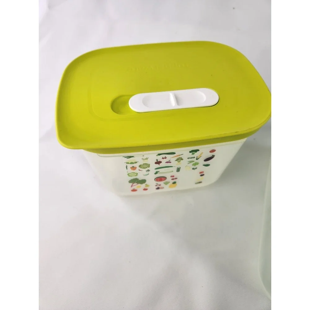 Tupperware FridgeSmart Medium Small Deep 1 gal./4.4L-Fruit Vegetable Keeper 1.8